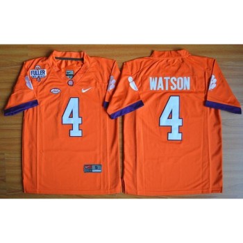 Tigers #4 Deshaun Watson Orange 1975-1978 Fuller Stitched Youth NCAA Jersey Tigers #4 Deshaun Watson Orange 1975-1978 Fuller Stitched Youth NCAA Jersey