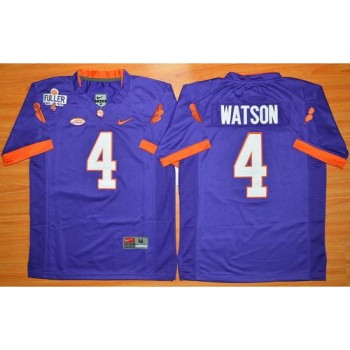 Tigers #4 Deshaun Watson Purple 1975-1978 Fuller Stitched Youth NCAA Jersey Tigers #4 Deshaun Watson Purple 1975-1978 Fuller Stitched Youth NCAA Jersey