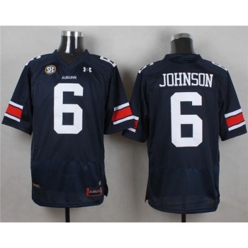 Tigers #6 Jeremy Johnson Blue Stitched NCAA Jersey Tigers #6 Jeremy Johnson Blue Stitched NCAA Jersey