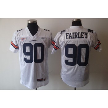 Tigers #90 Fairley White Stitched NCAA Jersey Tigers #90 Fairley White Stitched NCAA Jersey