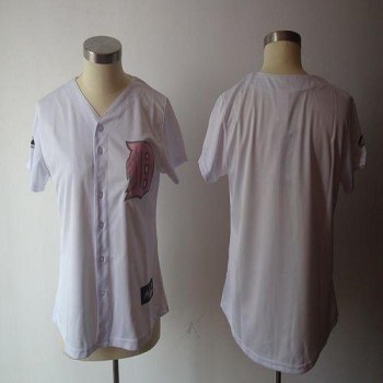 Tigers Blank White Pink Number Women's Fashion Stitched MLB Jersey Tigers Blank White Pink Number Women's Fashion Stitched MLB Jersey