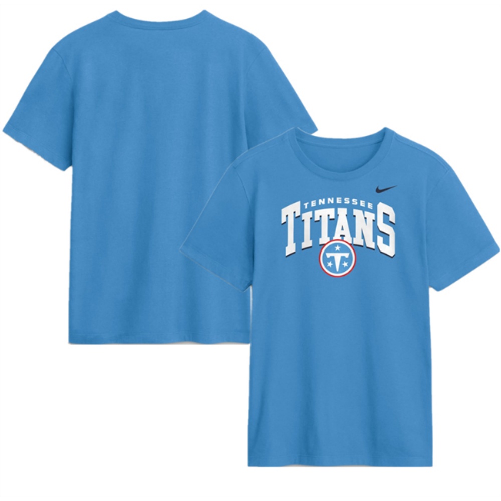 Men's Tennessee Titans Light Blue Edge Enforcer T-Shirt