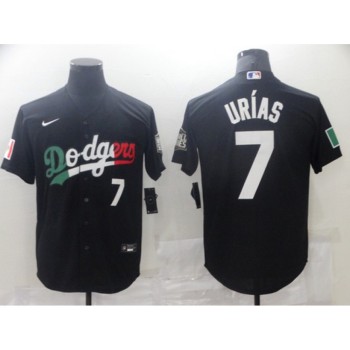 Toddler Los Angeles Dodgers #7 Julio Urias Black Cool Base Stitched Baseball Jersey Toddler Los Angeles Dodgers #7 Julio Urias Black Cool Base Stitched Baseball Jersey