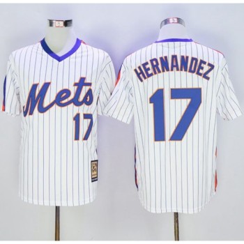 Toddler New York Mets #17 Keith Hernandez Stitched White Blue Strip Throwback Stitched MLB Jersey Toddler New York Mets #17 Keith Hernandez Stitched White Blue Strip Throwback Stitched MLB Jersey