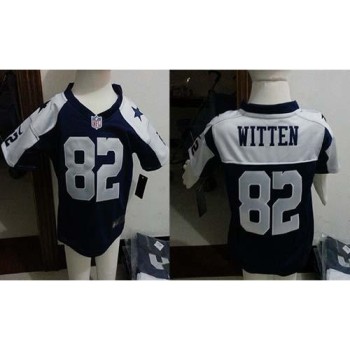 Toddler Cowboys #82 Jason Witten Navy Blue Thanksgiving Stitched NFL Elite Jersey Toddler Cowboys #82 Jason Witten Navy Blue Thanksgiving Stitched NFL Elite Jersey
