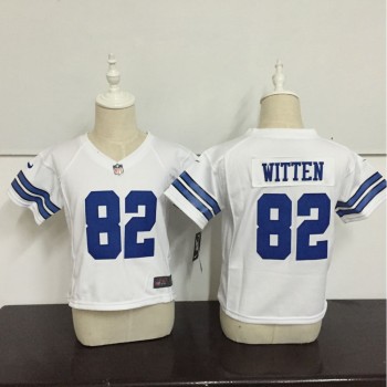 Toddler Dallas Cowboys #82 Jason Witten White Stitched NFL Jersey Toddler Dallas Cowboys #82 Jason Witten White Stitched NFL Jersey