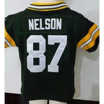 Toddler Packers #87 Jordy Nelson Green Team Color Stitched NFL Elite Jersey Toddler Packers #87 Jordy Nelson Green Team Color Stitched NFL Elite Jersey