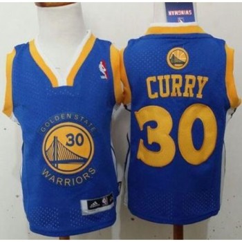 Toddler Warriors #30 Stephen Curry Blue Stitched NBA Jersey Toddler Warriors #30 Stephen Curry Blue Stitched NBA Jersey