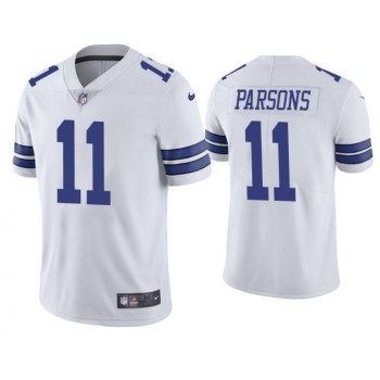 Toddlers Dallas Cowboys #11 Micah Parsons White Vapor Limited Stitched Jersey Toddlers Dallas Cowboys #11 Micah Parsons White Vapor Limited Stitched Jersey