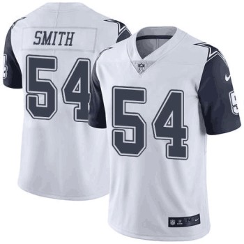 Toddlers Dallas Cowboys #54 Jaylon Smith White Color Rush Limited Stitched Jersey Toddlers Dallas Cowboys #54 Jaylon Smith White Color Rush Limited Stitched Jersey