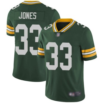 Toddlers Green Bay Packers #33 Aaron Jones White Vapor Untouchable Limited Stitched Jersey Toddlers Green Bay Packers #33 Aaron Jones White Vapor Untouchable Limited Stitched Jersey
