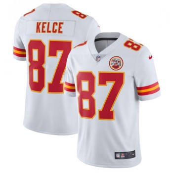 Toddlers Kansas City Chiefs #87 Travis Kelce White Vapor Untouchable Limited Stitched Jersey Toddlers Kansas City Chiefs #87 Travis Kelce White Vapor Untouchable Limited Stitched Jersey
