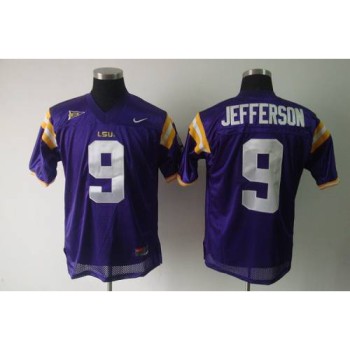 Toddlers LSU Tigers #9 Jordan Jefferson Purple Stitched Jersey Toddlers LSU Tigers #9 Jordan Jefferson Purple Stitched Jersey