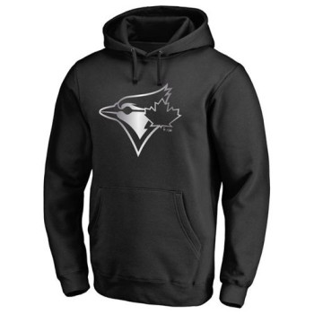 Toronto Blue Jays Platinum Collection Pullover Hoodie Black Toronto Blue Jays Platinum Collection Pullover Hoodie Black