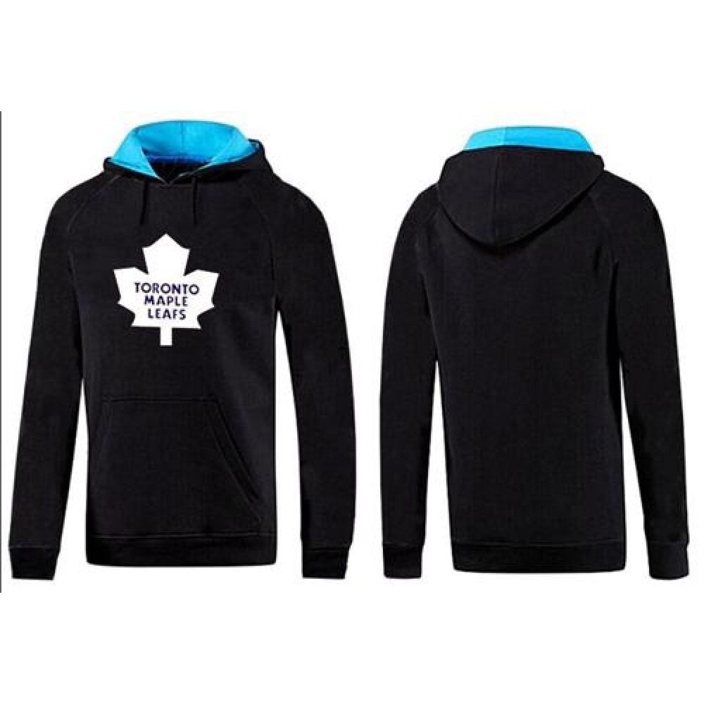 Toronto Maple Leafs Pullover Hoodie Black & Blue