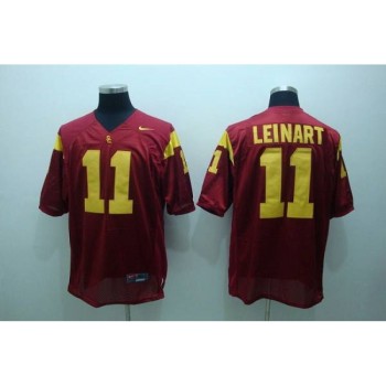 Trojans #11 Matt Leinart Red Stitched NCAA Jersey Trojans #11 Matt Leinart Red Stitched NCAA Jersey