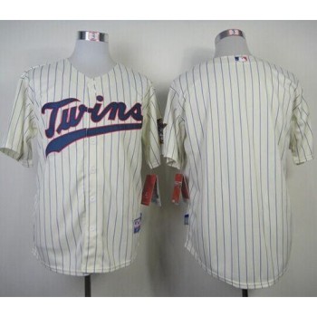 Twins Blank Cream Cool Base Stitched MLB Jersey Twins Blank Cream Cool Base Stitched MLB Jersey