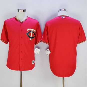 Twins Blank Red New Cool Base Stitched MLB Jersey Twins Blank Red New Cool Base Stitched MLB Jersey