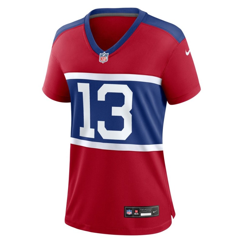 Women's New York Giants Jalin Hyatt Century Red Alternate Player Game Jersey Women's New York Giants Jalin Hyatt Century Red Alternate Player Game Jersey