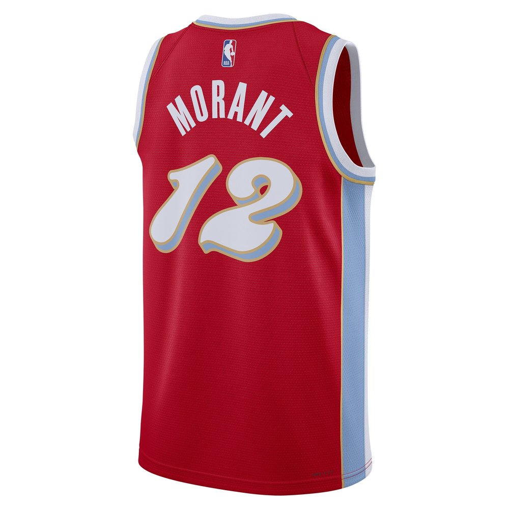 Unisex Memphis Grizzlies Ja Morant Red 2024/25 Swingman Player Jersey - City Edition Unisex Memphis Grizzlies Ja Morant Red 2024/25 Swingman Player Jersey - City Edition