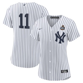 Women's New York Yankees #11 Anthony Volpe White 2024 World Series Home Replica Player Jersey Women's New York Yankees #11 Anthony Volpe White 2024 World Series Home Replica Player Jersey