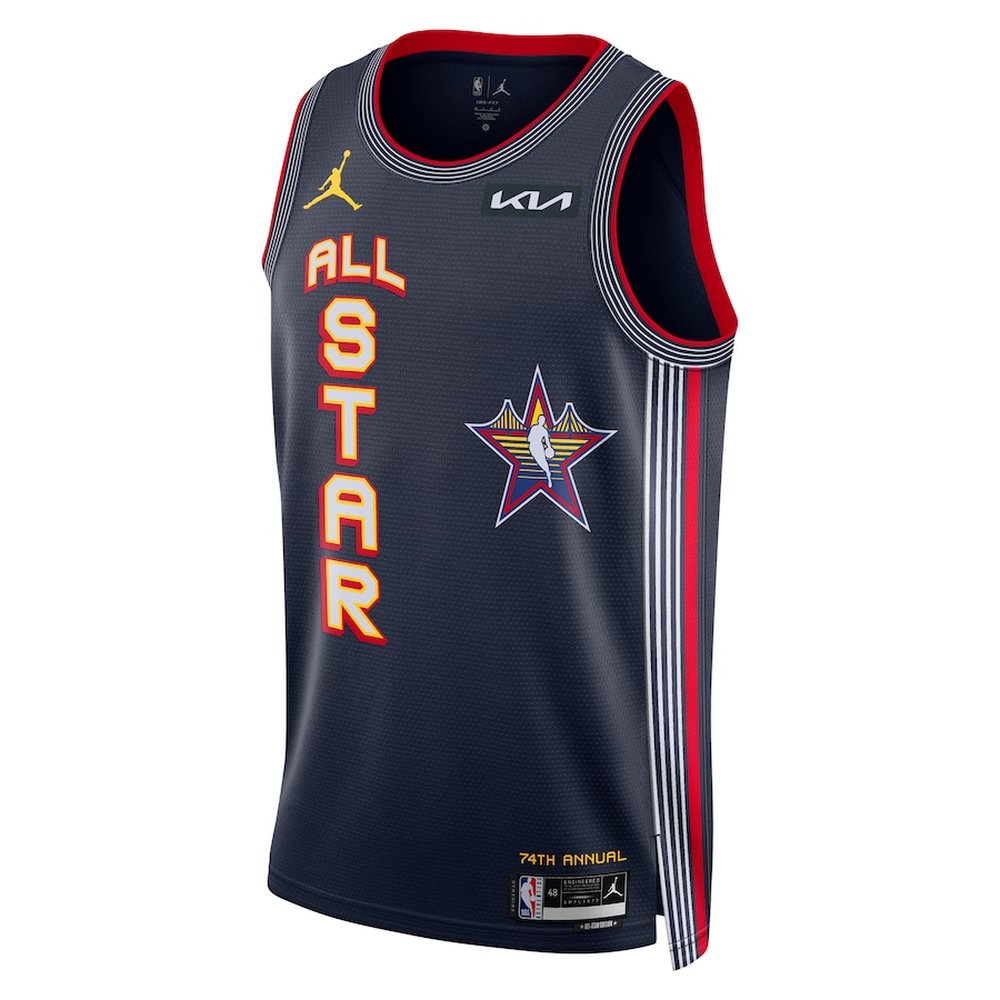 Unisex #13 Jaren Jackson Jr. Navy 2025 NBA All-Star Game Swingman Player Jersey Unisex #13 Jaren Jackson Jr. Navy 2025 NBA All-Star Game Swingman Player Jersey