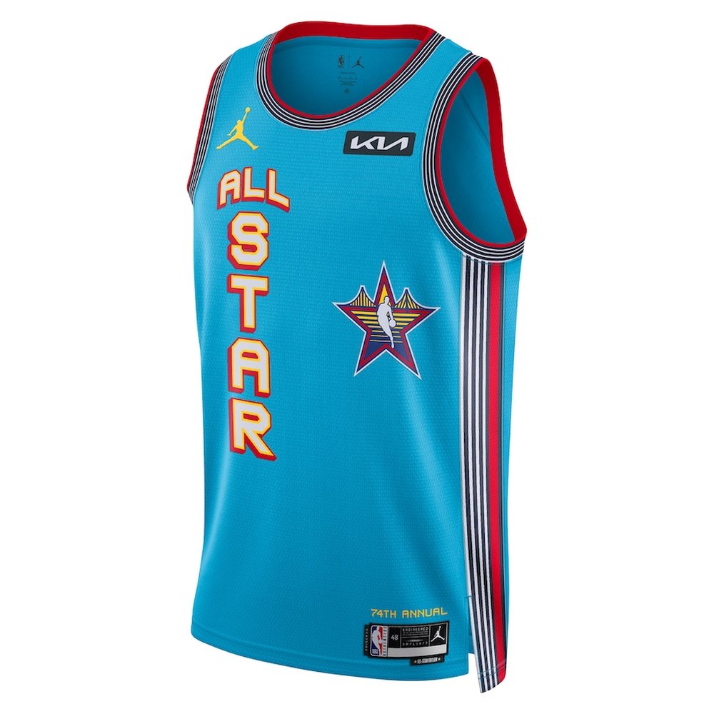 Unisex #0 Jayson Tatum Light Blue 2025 NBA All-Star Game Swingman Player Jersey Unisex #0 Jayson Tatum Light Blue 2025 NBA All-Star Game Swingman Player Jersey