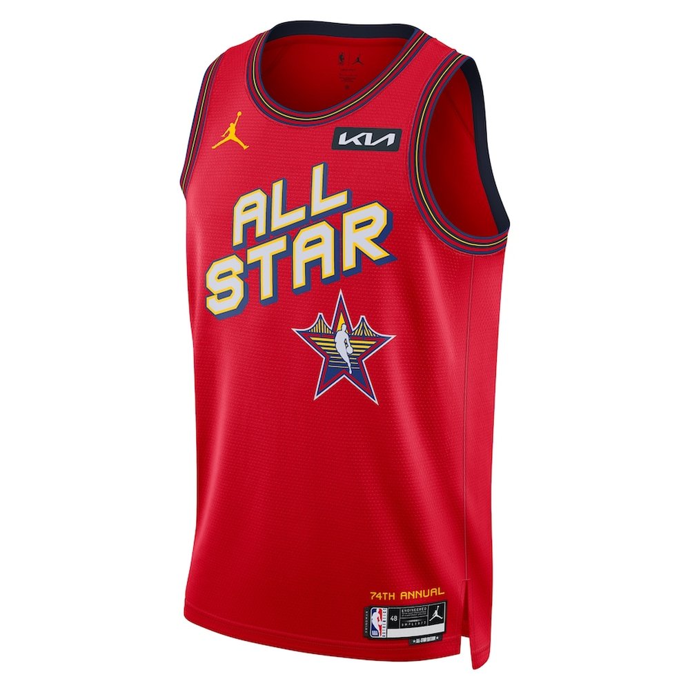 Unisex #2 Shai Gilgeous-Alexander Red 2025 NBA All-Star Game Swingman Player Jersey Unisex #2 Shai Gilgeous-Alexander Red 2025 NBA All-Star Game Swingman Player Jersey