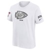 Youth Kansas City Chiefs Nike White 2024 Salute To Service T-Shirt