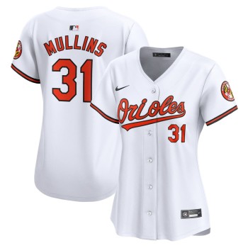 Women's Baltimore Orioles Cedric Mullins White Home Limited Player Jersey Women's Baltimore Orioles Cedric Mullins White Home Limited Player Jersey