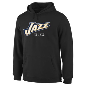Utah Jazz Noches Enebea Pullover Hoodie Black Utah Jazz Noches Enebea Pullover Hoodie Black