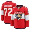Men's Florida Panthers #72 Sergei Bobrovsky Red Premium Jersey
