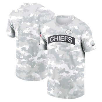 Men's Kansas City Chiefs Arctic Camo 2024 Salute To Service Performance T-Shirt Men's Kansas City Chiefs Arctic Camo 2024 Salute To Service Performance T-Shirt