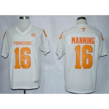 Vols #16 Peyton Manning White New Stitched NCAA Jersey Vols #16 Peyton Manning White New Stitched NCAA Jersey