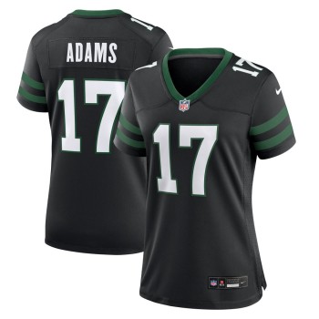 Women's New York Jets #17 Davante Adams Legacy Black Alternate Game Jersey Women's New York Jets #17 Davante Adams Legacy Black Alternate Game Jersey