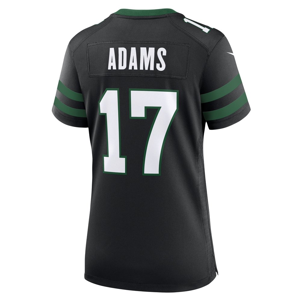 Women's New York Jets #17 Davante Adams Legacy Black Alternate Game Jersey Women's New York Jets #17 Davante Adams Legacy Black Alternate Game Jersey