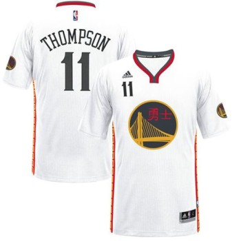 Warriors #11 Klay Thompson White 2017 Chinese New Year Stitched NBA Jersey Warriors #11 Klay Thompson White 2017 Chinese New Year Stitched NBA Jersey