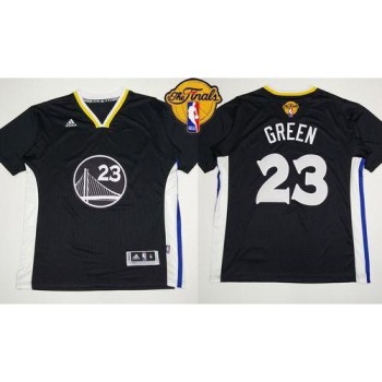 Warriors #23 Draymond Green Black New Alternate The Finals Patch Stitched NBA Jersey Warriors #23 Draymond Green Black New Alternate The Finals Patch Stitched NBA Jersey