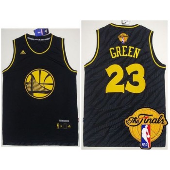 Warriors #23 Draymond Green Black Precious Metals Fashion The Finals Patch Stitched NBA Jersey Warriors #23 Draymond Green Black Precious Metals Fashion The Finals Patch Stitched NBA Jersey