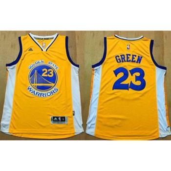 Warriors #23 Draymond Green Gold Stitched NBA Jersey Warriors #23 Draymond Green Gold Stitched NBA Jersey