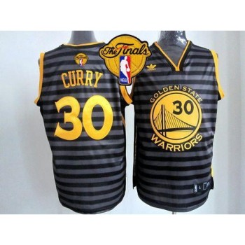 Warriors #30 Stephen Curry Black/Grey Groove The Finals Patch Stitched NBA Jersey Warriors #30 Stephen Curry Black/Grey Groove The Finals Patch Stitched NBA Jersey