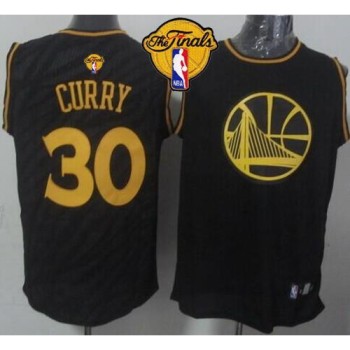 Warriors #30 Stephen Curry Black Precious Metals Fashion The Finals Patch Stitched NBA Jersey Warriors #30 Stephen Curry Black Precious Metals Fashion The Finals Patch Stitched NBA Jersey
