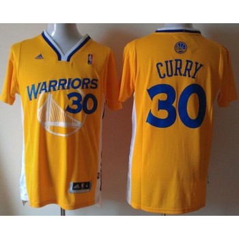 Warriors #30 Stephen Curry Gold Alternate Stitched NBA Jersey Warriors #30 Stephen Curry Gold Alternate Stitched NBA Jersey