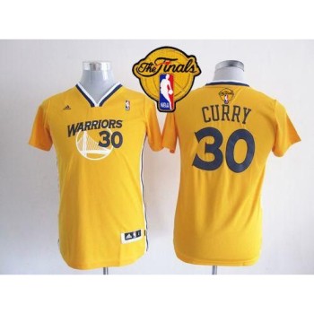 Warriors #30 Stephen Curry Gold Alternate The Finals Patch Stitched Youth NBA Jersey Warriors #30 Stephen Curry Gold Alternate The Finals Patch Stitched Youth NBA Jersey