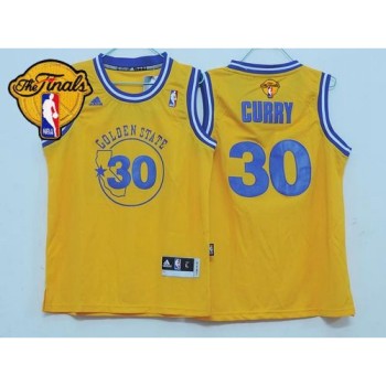 Warriors #30 Stephen Curry Gold Throwback The Finals Patch Stitched Youth NBA Jersey Warriors #30 Stephen Curry Gold Throwback The Finals Patch Stitched Youth NBA Jersey