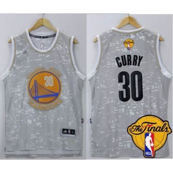 Warriors #30 Stephen Curry Grey City Light The Finals Patch Stitched NBA Jersey Warriors #30 Stephen Curry Grey City Light The Finals Patch Stitched NBA Jersey