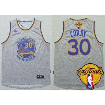 Warriors #30 Stephen Curry Grey Fashion The Finals Patch Stitched NBA Jersey Warriors #30 Stephen Curry Grey Fashion The Finals Patch Stitched NBA Jersey