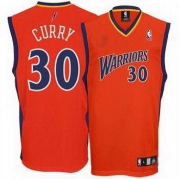 Warriors #30 Stephen Curry Orange Stitched NBA Jersey Warriors #30 Stephen Curry Orange Stitched NBA Jersey