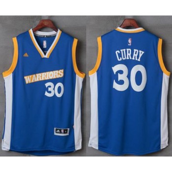 Warriors #30 Stephen Curry Royal Stretch Crossover Stitched NBA Jersey Warriors #30 Stephen Curry Royal Stretch Crossover Stitched NBA Jersey