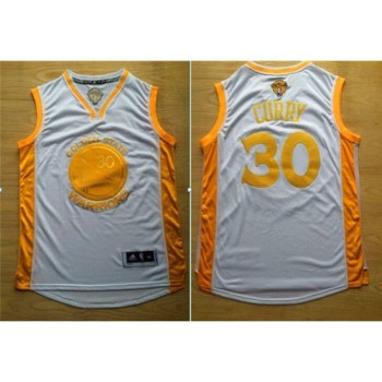 Warriors #30 Stephen Curry White(Gold No.) Stitched NBA Jersey Warriors #30 Stephen Curry White(Gold No.) Stitched NBA Jersey